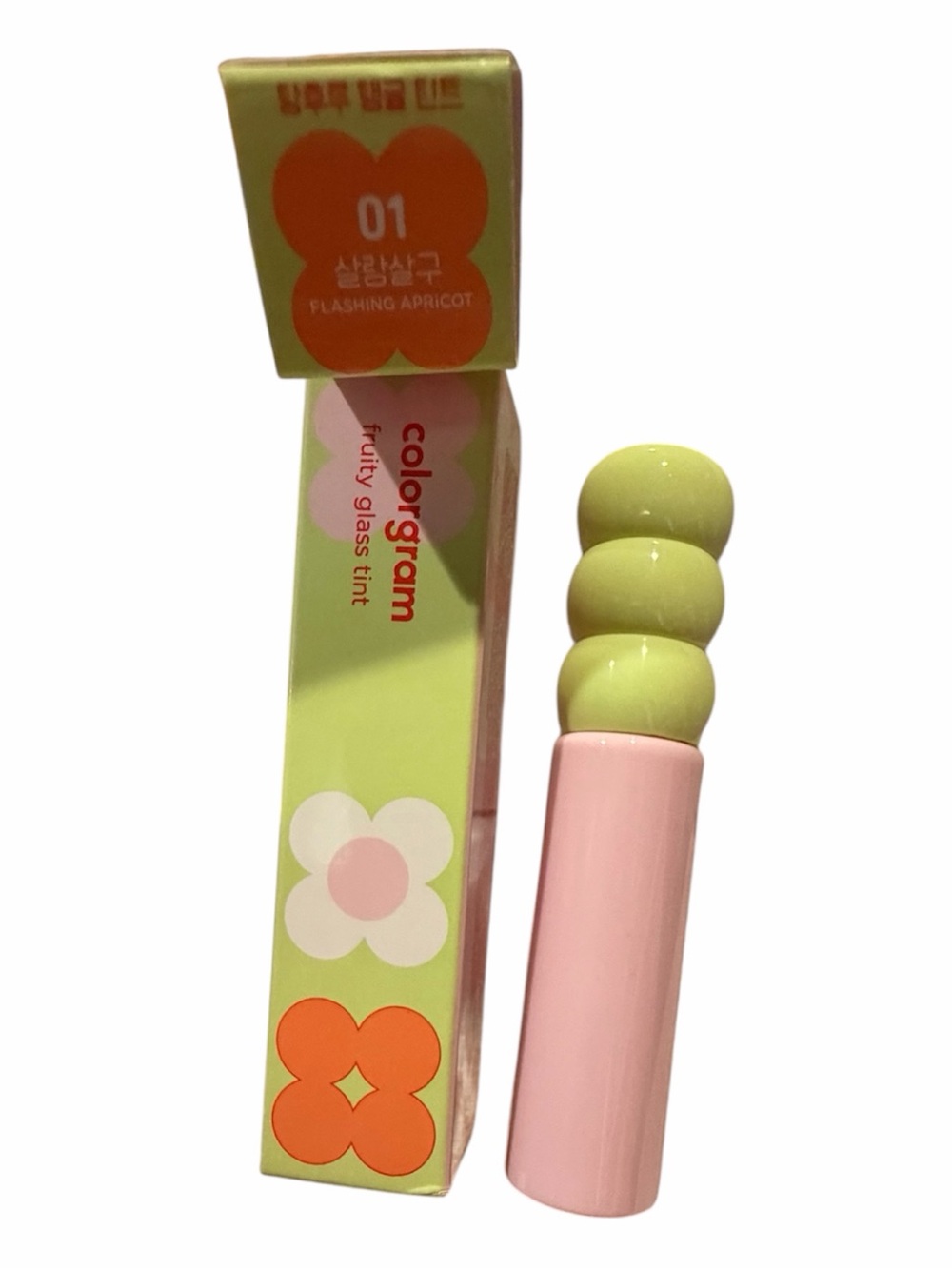 Fruity Glass Tint Lip Gloss - Flashing Apricot (01)
